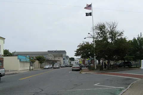 Onset Avenue in the village of Onset in Wareham, Massachusetts