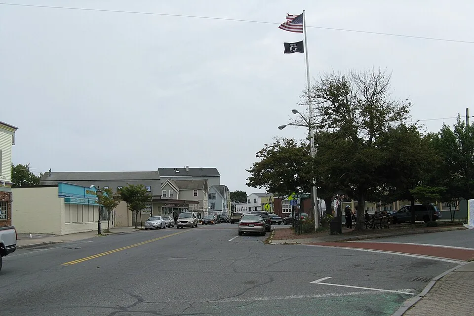 Onset Avenue in the village of Onset in Wareham, Massachusetts
