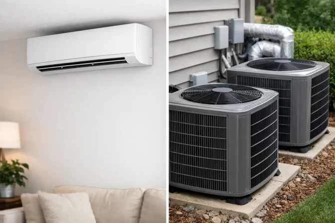 Ductless Mini Split vs Central Air