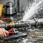 How to Stop Burst Pipe Flooding Fast