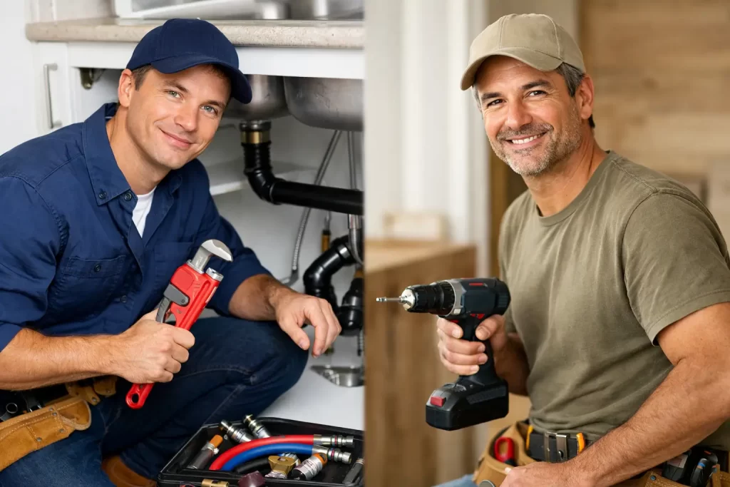 Licensed Plumber or Handyman? What to Hire