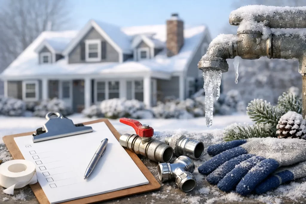 Plumbing Winterization Checklist for Cape Homes